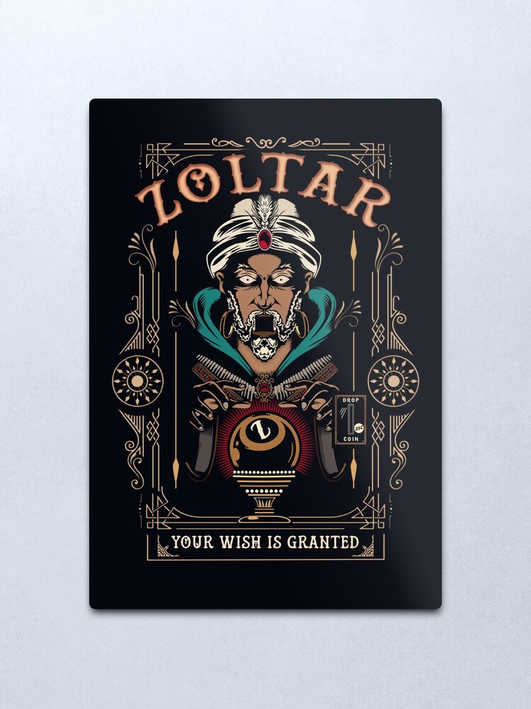 Alternate view of Zoltar - Show you a glimpse into your future Metal Print