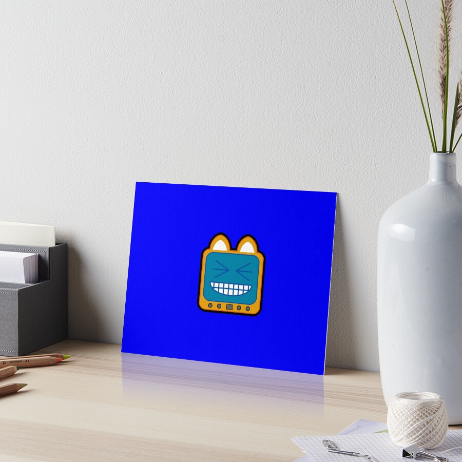 Television Kitty LOL 2 Art Board Print