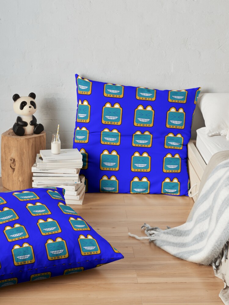 Alternate view of Television Kitty LOL 2 Floor Pillow