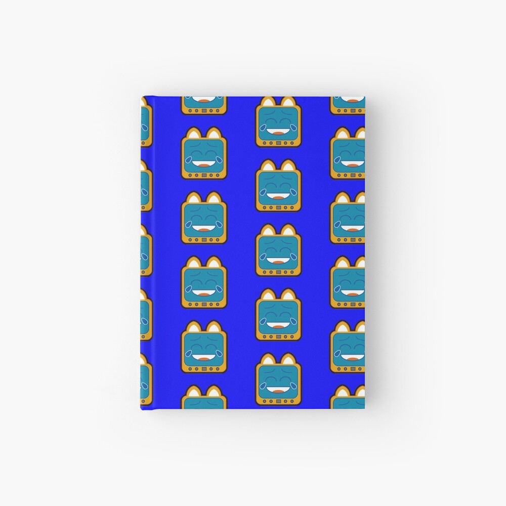 Television Kitty Laughing Hardcover Journal