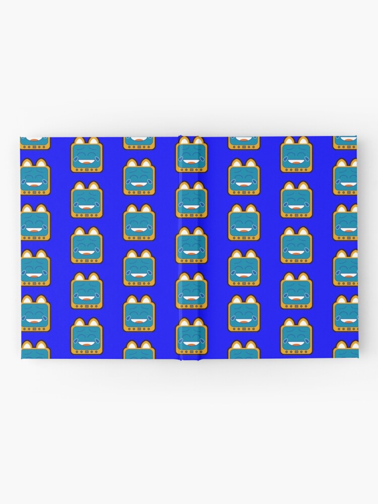 Alternate view of Television Kitty Laughing Hardcover Journal