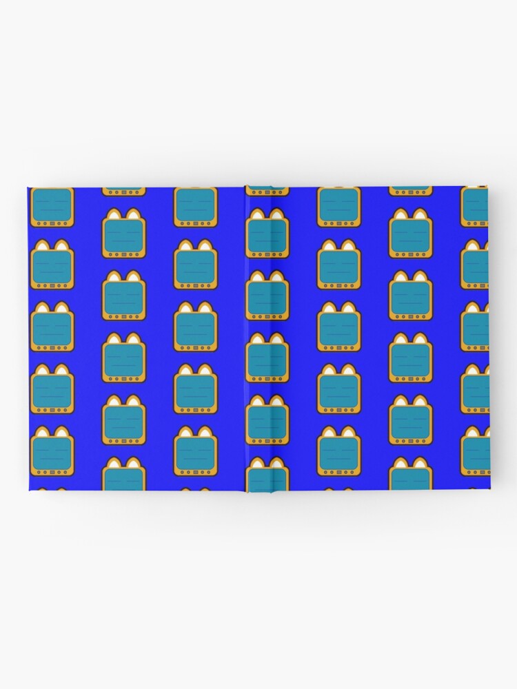 Alternate view of Television Kitty Lame Face Hardcover Journal