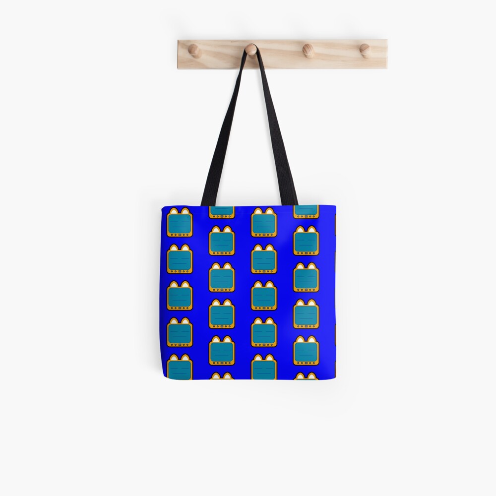 Television Kitty Lame Face Tote Bag