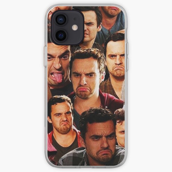 New Girl - Nick Miller Collage iPhone Soft Case