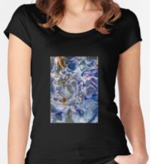 Morphic fields of the mysterious mind Women's Fitted Scoop T-Shirt