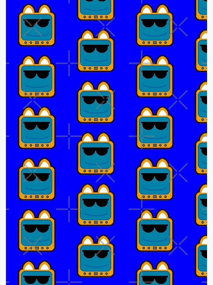 Television Kitty Cool Glasses 1 by eduardorandom