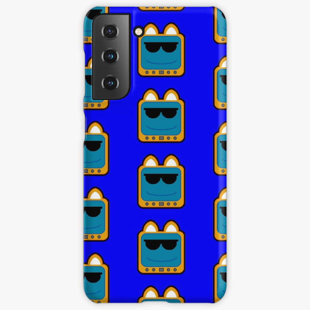 Television Kitty Cool Glasses 1 Case & Skin for Samsung Galaxy