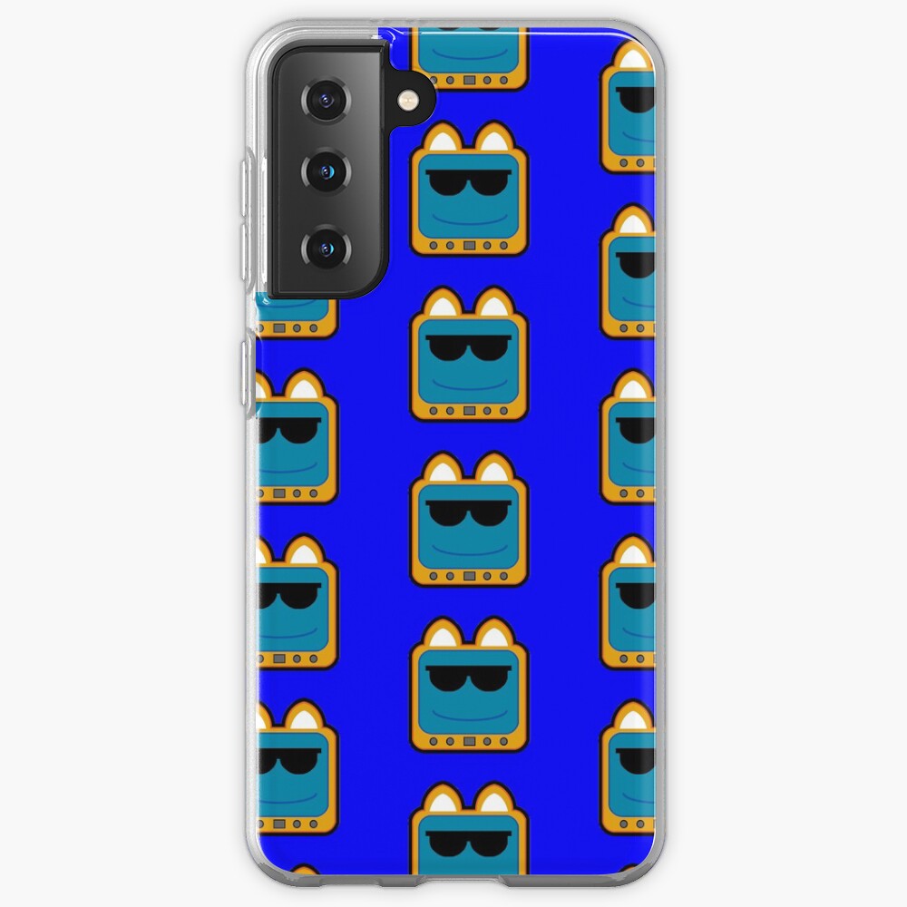 Television Kitty Cool Glasses 1 Case & Skin for Samsung Galaxy