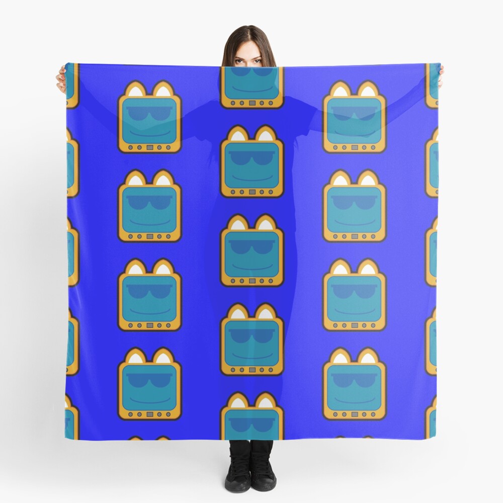 Television Kitty Cool Glasses 2 Scarf