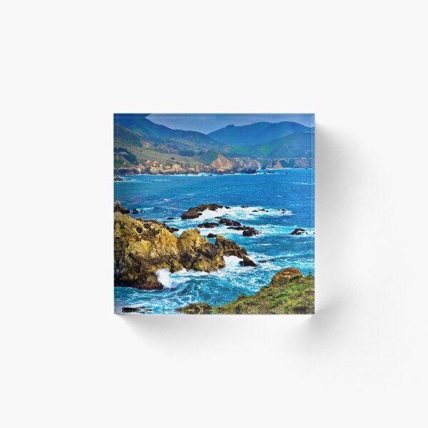 Big Sur, Rocky Point Acrylic Block