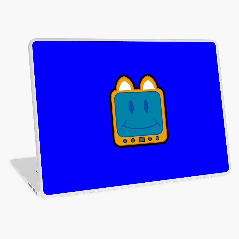 Television Kitty Smiling Laptop Skin