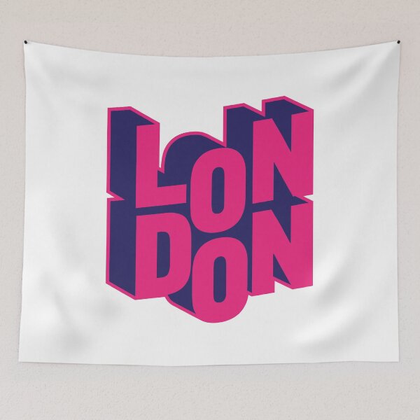 Item preview, Pink London City Logo designed and sold by ufuksezgen.