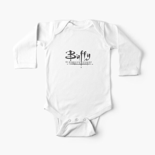 buffy the vampire slayer Long Sleeve Baby One-Piece
