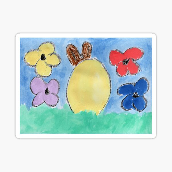 Frohe Ostern Sticker