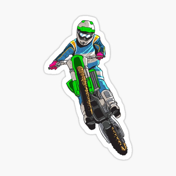 Item preview, Enduro Motorbike biker  designed and sold by D3mon98.