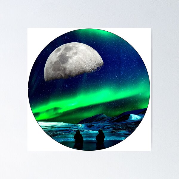 Item preview, Us and the Northern Light designed and sold by NatureRebel.