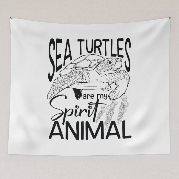 Item preview, Sea Turtles are my Spirit Animal ocean wildlife  designed and sold by valuestees.