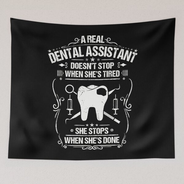 Item preview, Dental Assistant Dentist Gift Present Tired designed and sold by Krautshirts.