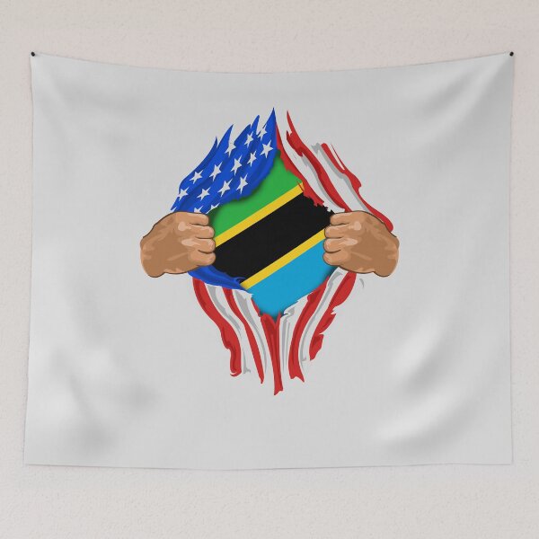 Item preview, Tanzanian Blood Inside Me Design | Tanzania Flag Gift designed and sold by melsens.