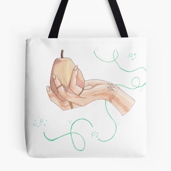Item preview, Hand holding a pear designed and sold by Joanne Rupertinger.