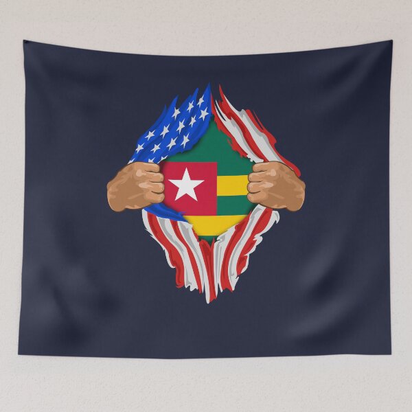Item preview, Togolese Blood Inside Me Design | Togo Flag Gift designed and sold by melsens.