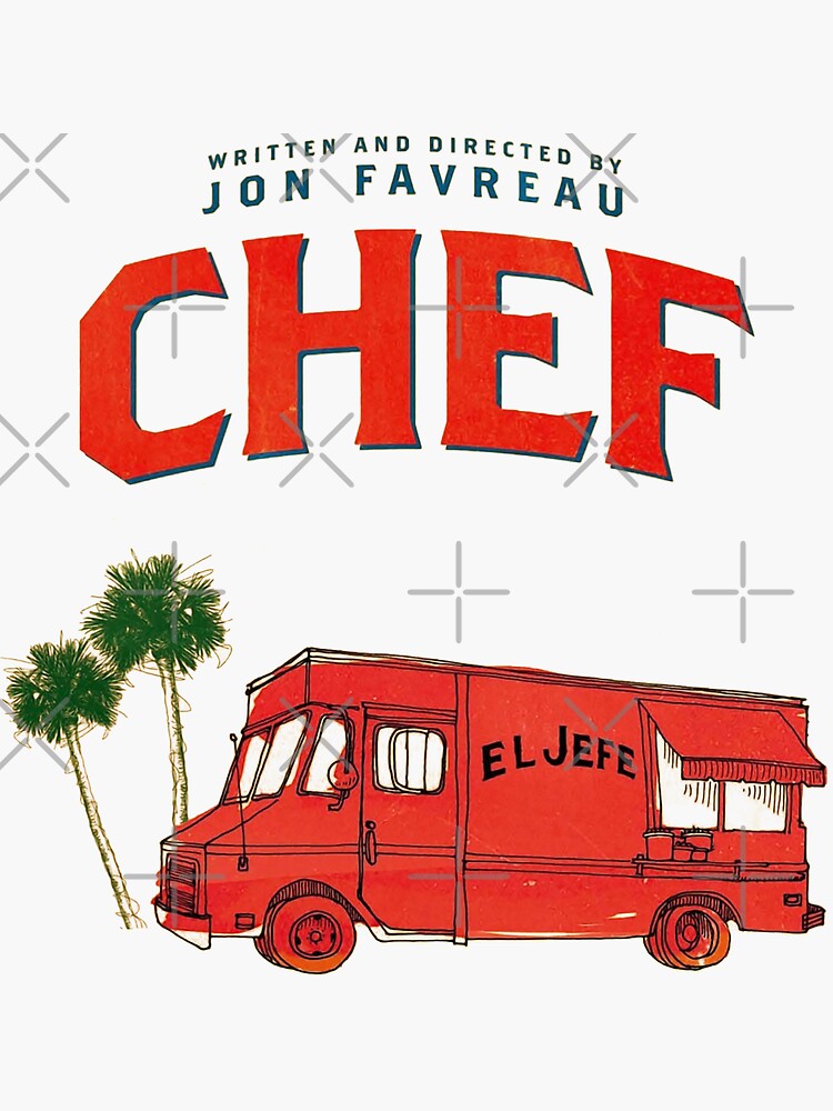 "Chef Car" Sticker for Sale by saranye Redbubble
