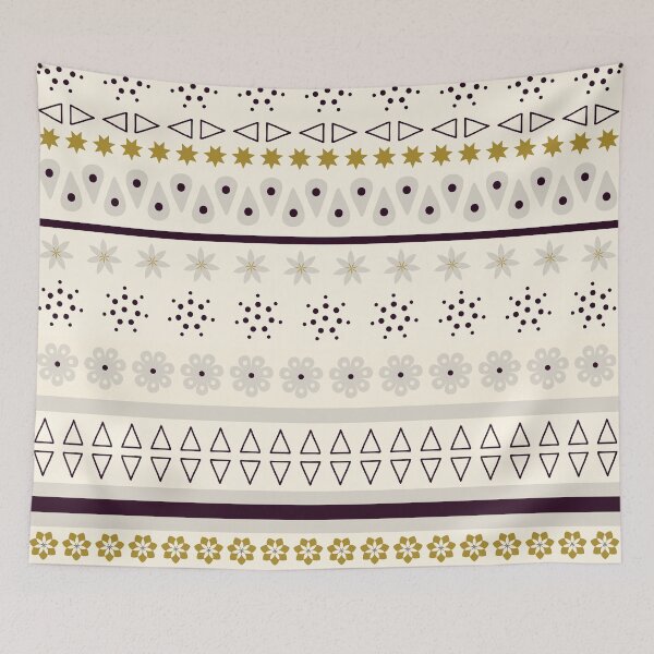 Item preview, Bohemian rhapsody pattern - light cream designed and sold by BrankaPD.