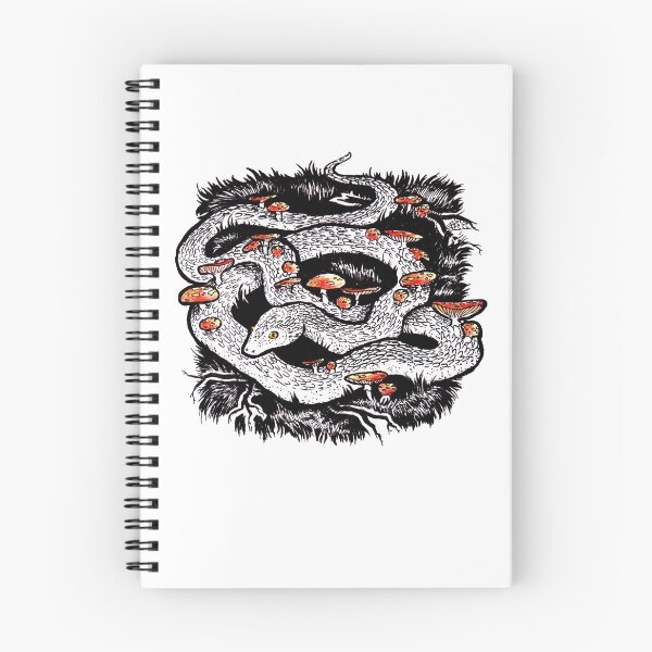 Item preview, mushroom snake designed and sold by ellie _the_last.