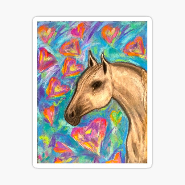 Love Horse Sticker