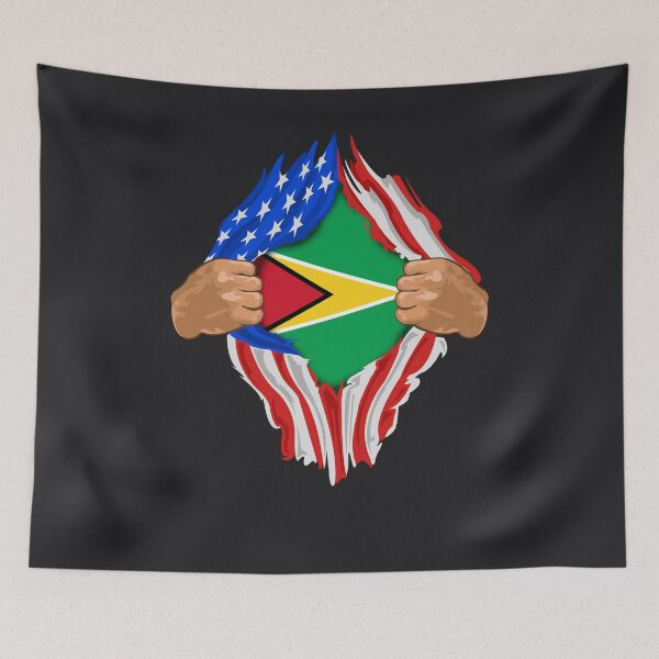 Item preview, Guyanese Blood Inside Me Design | Guyana Flag Gift designed and sold by melsens.