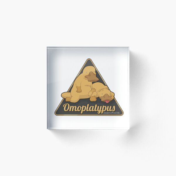 BJJ - Omoplatypus Acrylic Block