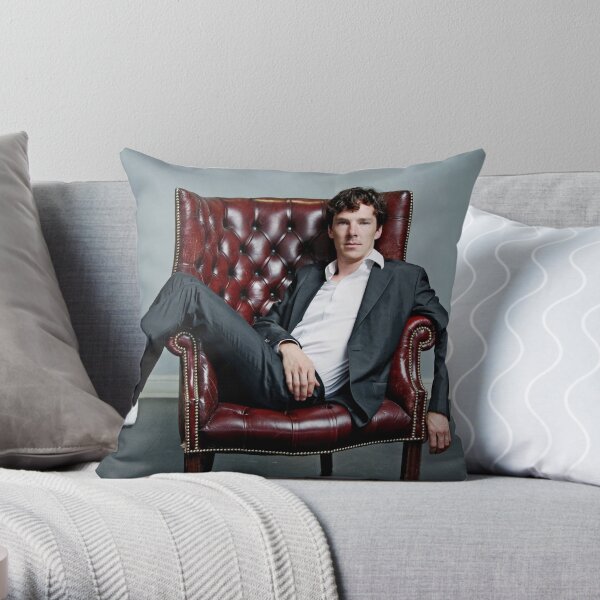 Benedict Cumberbatch Throw Pillow