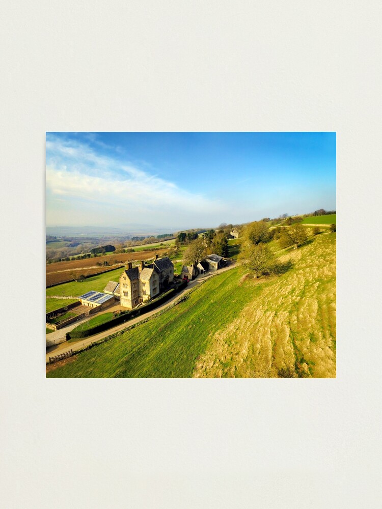 Alternate view of Cotswold Landscape Photographic Print