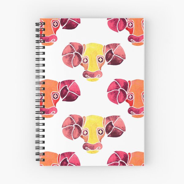 Item preview, Red and yellow Aries pattern designed and sold by nacaca.