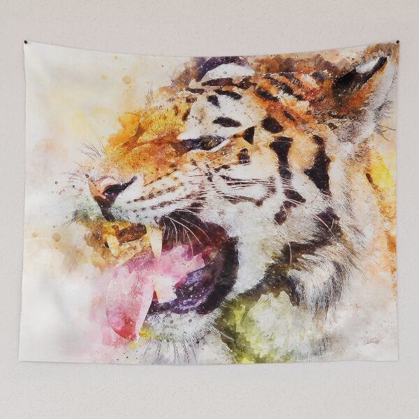 Item preview, Wild Tiger designed and sold by AM FineArtPrints.