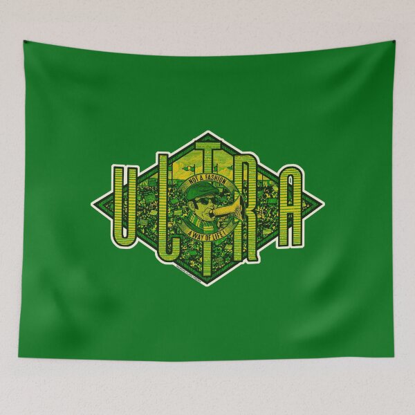 Item preview, VECCHIO ULTRAS by Wanking Class heroes! (green and yellow edition) designed and sold by boozecruisecrew.
