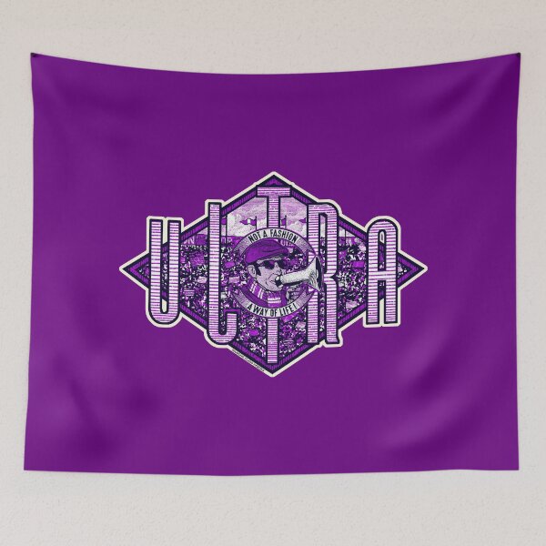 Item preview, VECCHIO ULTRAS by Wanking Class heroes! (purple and white edition) designed and sold by boozecruisecrew.