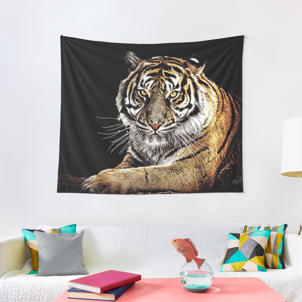 Tiger Tapestry