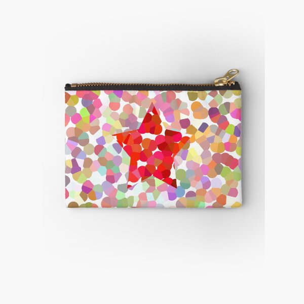Item preview, I am dotty about this Red Star on Pink designed and sold by ellenhenry.