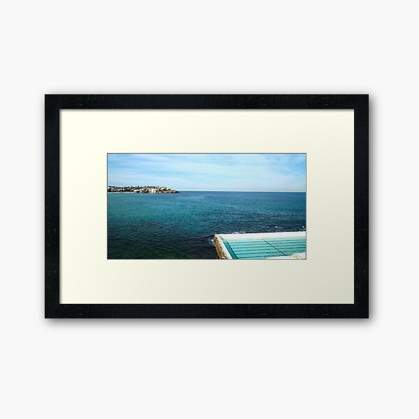 Bondi Icebergs Framed Art Print