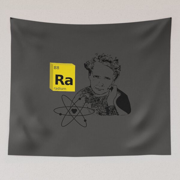 Item preview, Marie Curie Radium Physics Teacher Science Gift Atom  designed and sold by Creekman Designs.