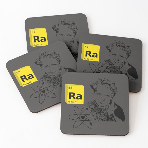 Item preview, Marie Curie Radium Physics Teacher Science Gift Atom  designed and sold by Creekman Designs.