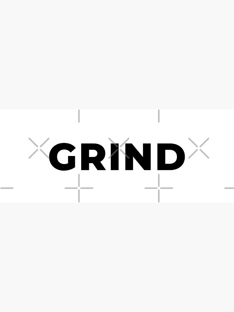 Thumbnail 3 of 3, Sticker, Grind (Inverted) designed and sold by inspire-gifts.