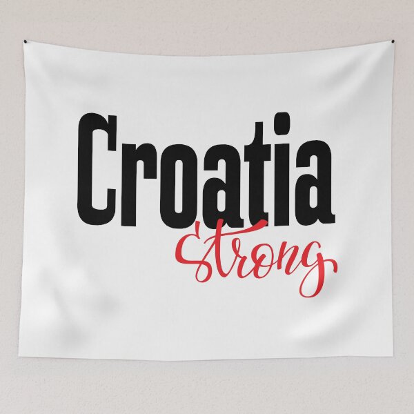 Aperçu de l'œuvre Croatie Croate La Croatie m'a élevé créée et vendue par ProjectX23.