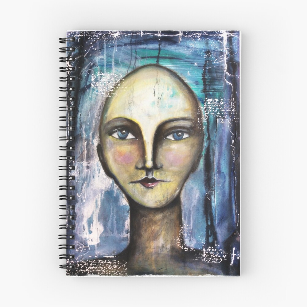 Item preview, Spiral Notebook designed and sold by Shellakabooki.