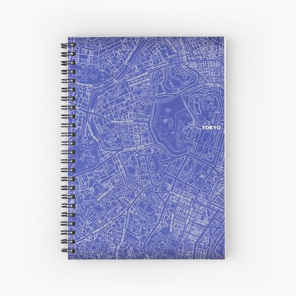 Item preview, Blueprint Map of Tokyo designed and sold by Henrik Gulliksen Schüller.