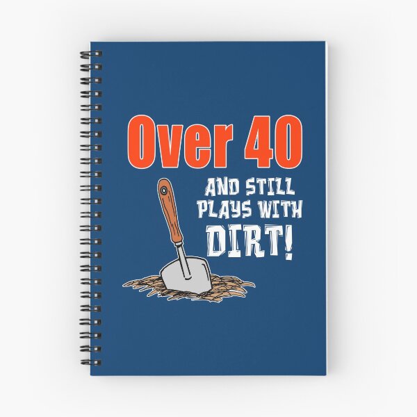 Item preview, Over 40 And Still Plays With Dirt Cartoon Trowel designed and sold by jaycartoonist.