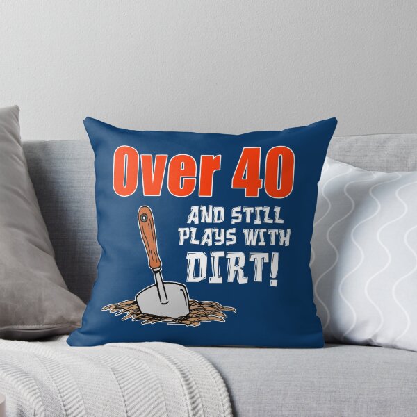 Item preview, Over 40 And Still Plays With Dirt Cartoon Trowel designed and sold by jaycartoonist.