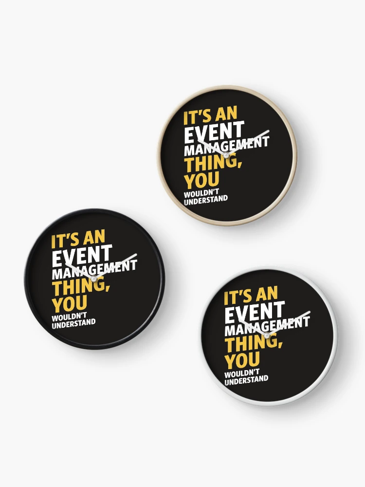 Thumbnail 3 of 4, Clock, Event Management designed and sold by RafaelLopezz.