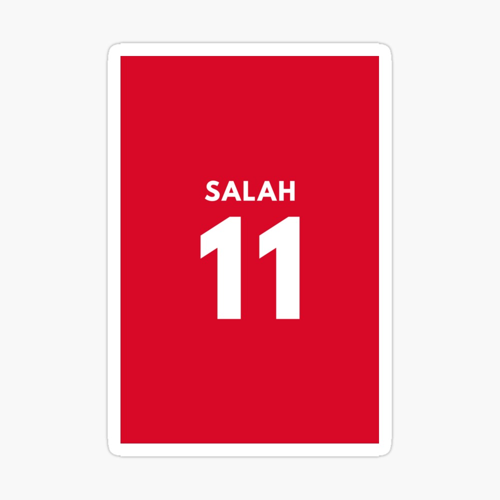 Egyptian Mo Salah making it lucky number 11 for Liverpool